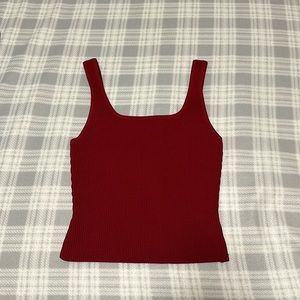 ARITZIA Babaton Sculpt Knit Squareneck Top